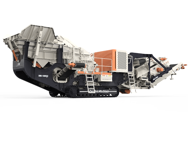 移動(dòng)式破碎機(jī)一體化設(shè)備優(yōu)勢(shì)/車(chē)底高提高了場(chǎng)地駐扎的靈活性