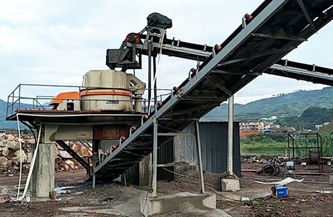 浙江年產(chǎn)50萬方長石制砂生產(chǎn)線項(xiàng)目案例