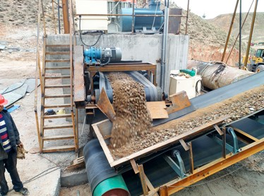 鵝卵石碎石機/鵝卵石碎石生產(chǎn)線/鵝卵石制砂加工設備