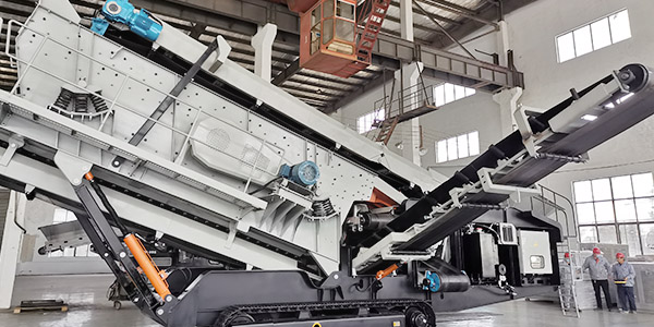 【發(fā)貨現(xiàn)場(chǎng)】上海東蒙DMS620C履帶移動(dòng)篩分站出口俄羅斯，挑戰(zhàn)極寒天氣！助力客戶石灰石生產(chǎn)線項(xiàng)目